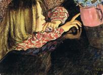 Opakowanie Magnes 60x80 Helenka z kubkiem Wyspiański