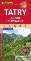 Okładka książki Mapa tur. Tatry Polskie i Słowackie 1:50 000