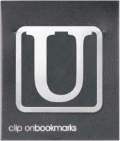 Opakowanie Metalowa zakładka - Litera U Clip-on