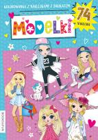 Okładka książki Modelki. Kolorowanka