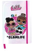 Opakowanie Notes z lustrzaną okładka LOL Glam Club LOD-3680