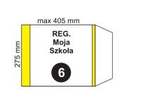 Opakowanie Okładka na podr regulowana NR 6 (20szt)