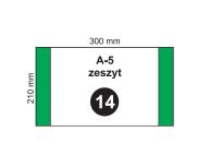 Opakowanie Okładka na zeszyt A5 NR 14 (20szt)