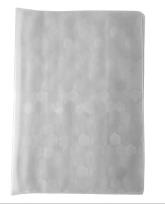 Opakowanie Okładka na zeszyt A5 PCV Hologram biały (10szt)