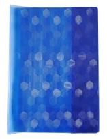 Opakowanie Okładka na zeszyt A5 PCV Hologram nieb. (10szt)