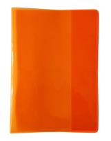 Opakowanie Okładka na zeszyt A5 PCV Neon pomarańcz (10szt)