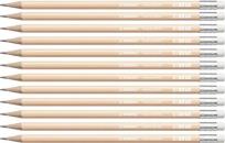 Opakowanie Ołówek Swano Pastel HB z gumką brzoskwinia (12szt)