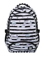 Okładka książki Plecak trzykomorowy pasy tęcza Jednorożec