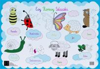 Opakowanie Podkładka na biurko. Esy floresy szlaczki