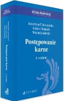 Okładka książki Postępowanie karne WYD.4/2019