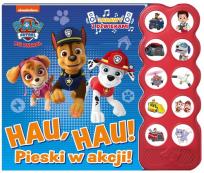 Okładka książki Psi Patrol. Hau, hau! Pieski w akcji!