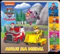 Okładka książki Psi Patrol. Książka z registrami. Akcje na medal