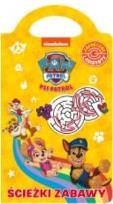 Okładka książki Psi patrol. Zakręcone labirynty. Ścieżki zabawy