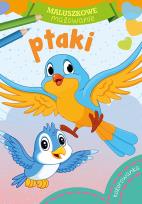 Okładka książki Ptaki. Maluszkowe malowanie