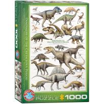 Opakowanie Puzzle 1000 Dinozaury z okresu kredy 6000-0098