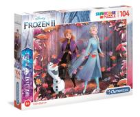 Opakowanie Puzzle 104 Brilliant Frozen 2