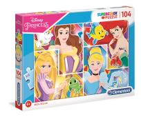 Opakowanie Puzzle 104 Super Color Princess