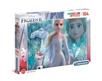 Opakowanie Puzzle 104 Super kolor Frozen 2