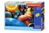 Okładka książki Puzzle 180 el.:Planets and their Moons/ B-018345