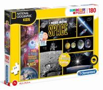 Opakowanie Puzzle 180 National Geo Kids I nees more Space