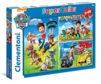 Opakowanie Puzzle 3x48 Super Kolor Psi Patrol