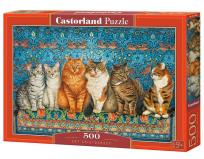 Opakowanie Puzzle 500 Cat Aristocracy CASTOR