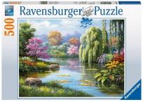 Opakowanie Puzzle 500 Romantyczny Staw