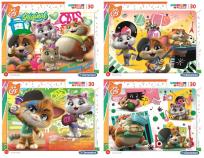 Opakowanie Puzzle ramkowe 30 Super Kolor 44 Cats