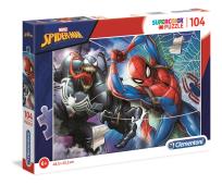 Opakowanie Puzzle Supercolor Spider-Man 104