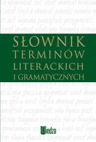Okładka książki Słownik terminów literackich i gramatycznych