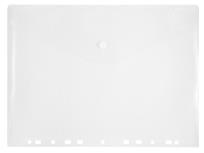 Opakowanie Teczka kopertowa A4 z europerforacją bezbarwna