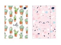 Opakowanie Teczka z gumką A4+ LUX UV Trends Girls (10szt)