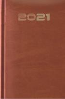 Opakowanie Terminarz 2021 A5 Standard brązowy