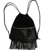 Opakowanie Worek na buty Glamour ekoskóra z frędzlami