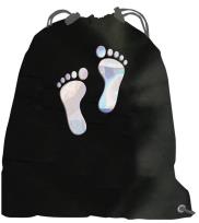 Opakowanie Worek na buty Glamour stópki hologramowe