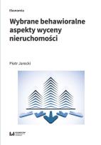 Okładka książki Wybrane behawioralne aspekty wyceny nieruchomości