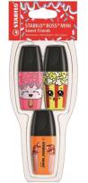 Opakowanie Zakreślacz Boss Mini Sweet Friends 3 kol. STABILO