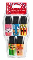 Opakowanie Zakreślacz Boss Mini Sweet Friends 5 kol STABILO