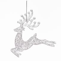 Opakowanie Zawieszka dekoracyjna renifer, srebrny, Dp Craft