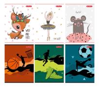 Opakowanie Zeszyt A5/32K linia Cute games&sport (10szt)