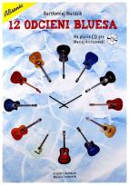 Okładka książki 12 odcieni bluesa + CD
