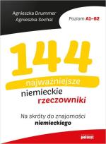 Okładka książki 144 najważniejsze niemieckie rzeczowniki