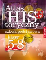 Okładka książki Atlas historyczny. Szkoła podstawowa 5-8.