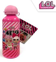 Opakowanie Bidon aluminiowy ciemno różowy LOL Surprise