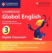 Opakowanie Cambridge Global English 3 Cambridge Elevate Digital Classroom Access Card