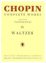 Okładka książki Chopin. Complete works. Walce