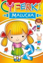 Okładka książki Cyferki malucha. Dziewczynka