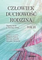 Okładka książki Człowiek, duchowość, rodzina