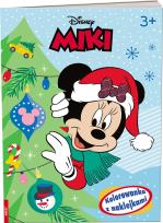 Okładka książki Disney Miki. Kolorowanka z naklejkami