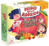 Opakowanie Dzieci kontra Rodzice.Czy znasz te owoce i warzywa